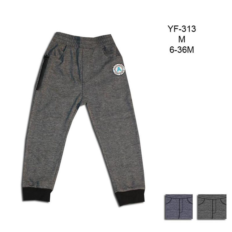 Picture of YF313 BOYS TRACKSUIT TROUSERS COTTON NON THERMAL